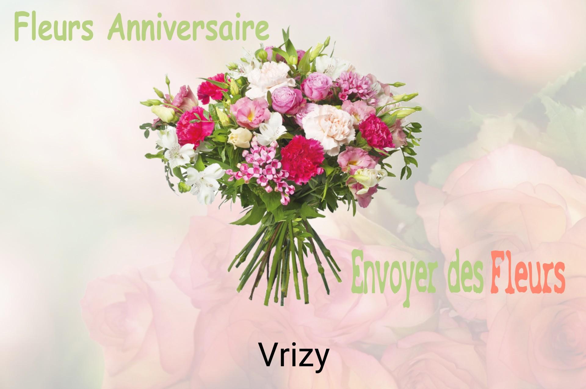 Bouquet de fleurs d’anniversaire livré à Vrizy